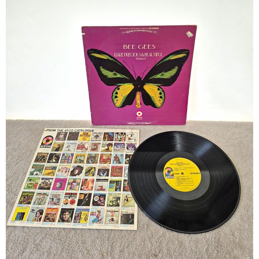 Bee Gees Rare Precious & Beautiful Vol 2 Vinyl LP ATCO SD 33-321 Stereo